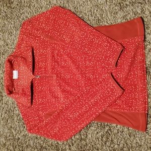 Womens Columbia fleece pullover